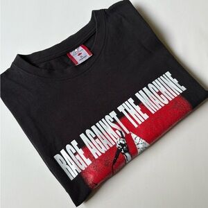 Rage Against The Machine Black Graphic Short Sleeve T-Shirt